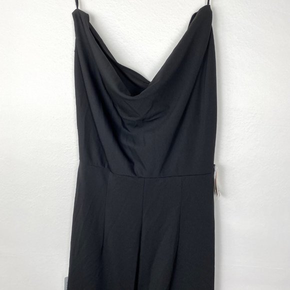 NWT Katie May Hannah Off The Shoulder Crepe Trumpet Gown Maxi Dress - Picture 8 of 11